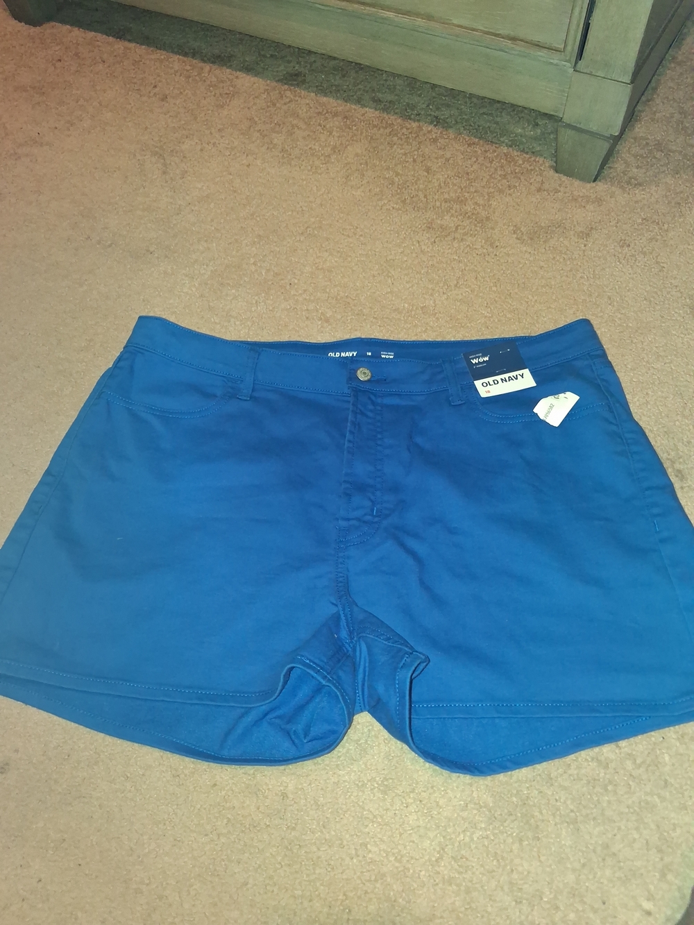 Old Navy Blue Cotton Shorts